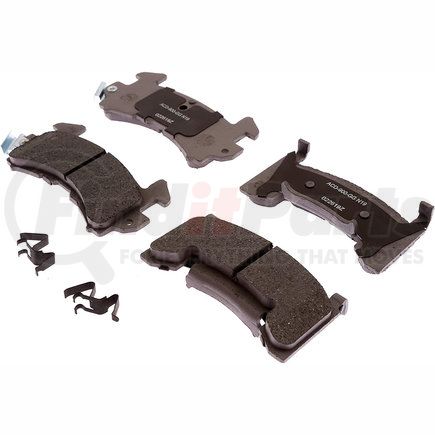 14D154CHF1 by ACDELCO - PAD KIT,FRT DISC BRK