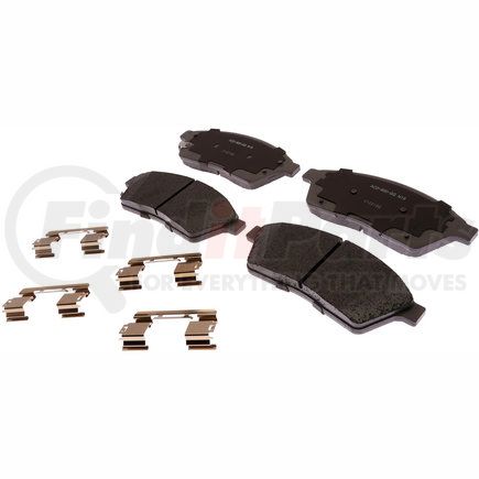 14D1422CHF1 by ACDELCO - PAD KIT,FRT DISC BRK