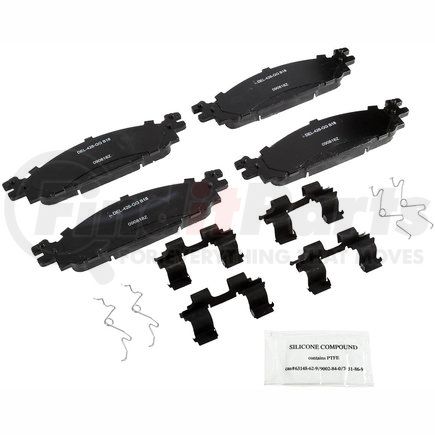 17D1508CHF1 by ACDELCO - PAD KIT,FRT DISC BRK