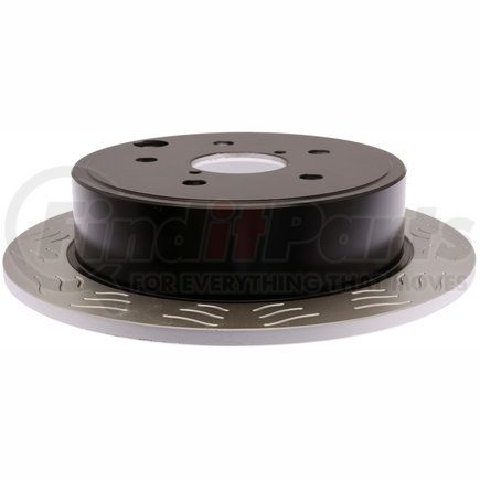 18A82044SD by ACDELCO - Disc Brake Rotor - 5 Lug Holes, Cast Iron Slotted, Solid, Rear