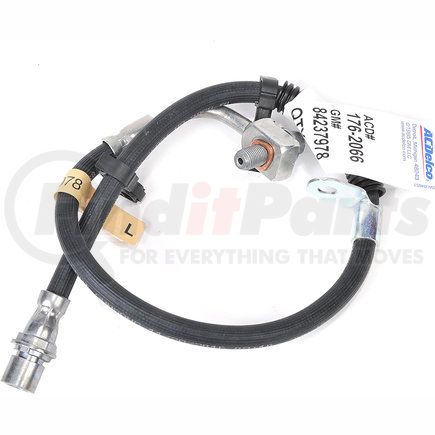176-2066 by ACDELCO - Brake Hydraulic Hose Front Left ACDelco GM Original Equipment 176-2066