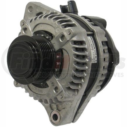 334-2974 by ACDELCO - Alternator - 12V, Nippondenso, 6 Pulley Groove, Internal, Clockwise