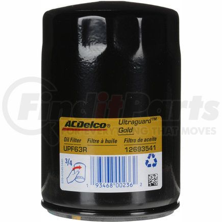 UPF63R by ACDELCO - FILTER ASM-OIL