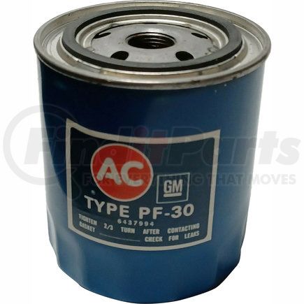 PF30 by ACDELCO - OIL FILTER PP) PP) (PP)