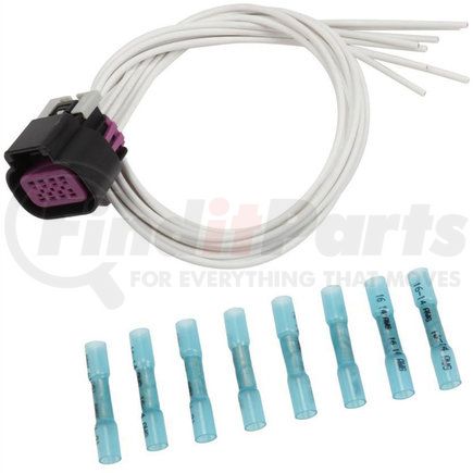 PT3707 by ACDELCO - Multi-Purpose Wire Connector - 1 Connector, 8 Female Terminals