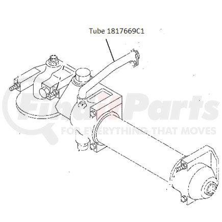 1817669C1 by NAVISTAR - INTERNATIONAL TUBEWATER INLET