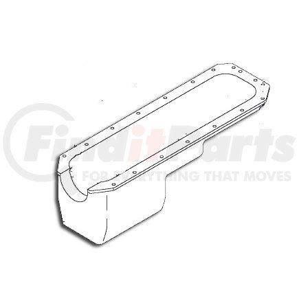 1830836C91 by NAVISTAR - INTERNATIONAL PACKAGE OIL PAN