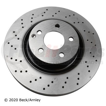 083-3657 by BECK ARNLEY - PREMIUM BRAKE DISC