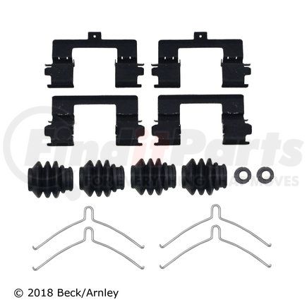 084-1987 by BECK ARNLEY - DISC BRAKE HRDWR KIT