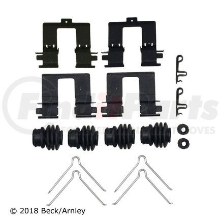 084-1988 by BECK ARNLEY - DISC BRAKE HRDWR KIT