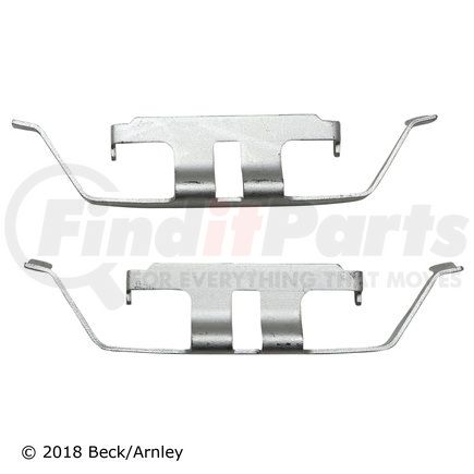 084-1991 by BECK ARNLEY - DISC BRAKE HRDWR KIT