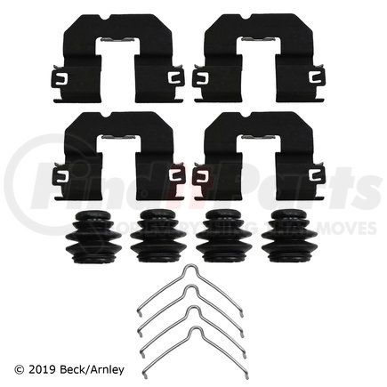 084-2185 by BECK ARNLEY - DISC BRAKE HRDWR KIT