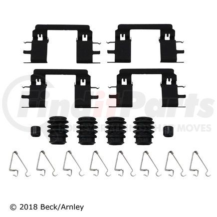 084-2143 by BECK ARNLEY - DISC BRAKE HRDWR KIT