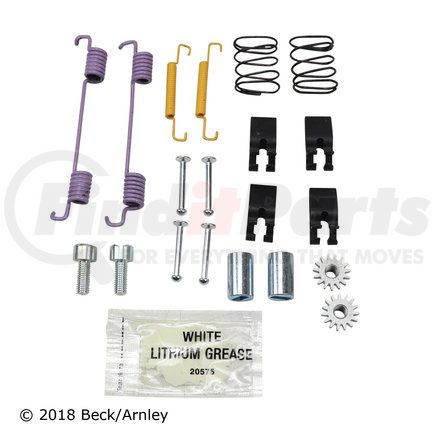 084-2137 by BECK ARNLEY - EMERGENCY BRAKE SHOE HARDWARE KIT