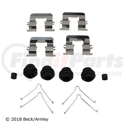 084-2140 by BECK ARNLEY - DISC BRAKE HRDWR KIT