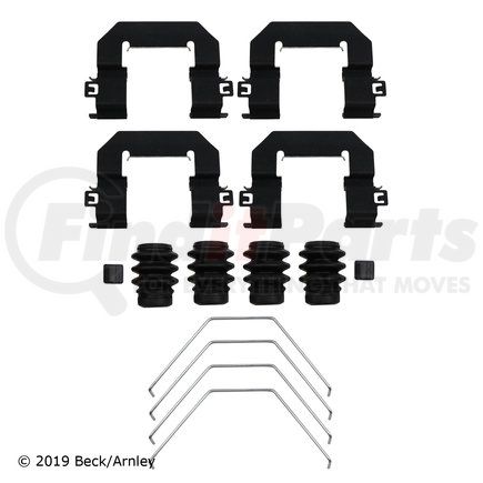 084-2186 by BECK ARNLEY - DISC BRAKE HRDWR KIT