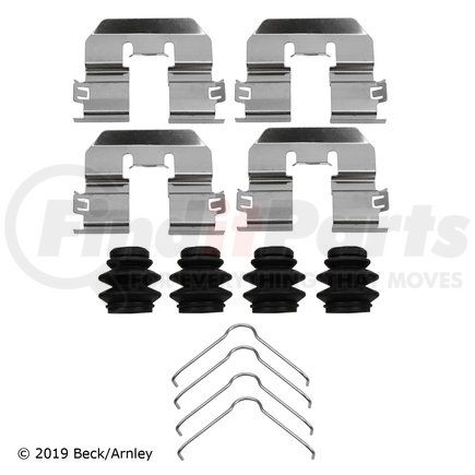 084-2187 by BECK ARNLEY - DISC BRAKE HRDWR KIT