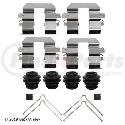 084-2198 by BECK ARNLEY - DISC BRAKE HRDWR KIT