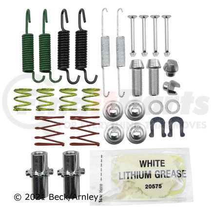 084-2222 by BECK ARNLEY - EMERGENCY BRAKE SHOE HARDWARE KIT