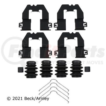 084-2220 by BECK ARNLEY - DISC BRAKE HARDWARE KIT