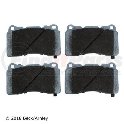 085-1997 by BECK ARNLEY - PREMIUM ASM BRAKE PADS