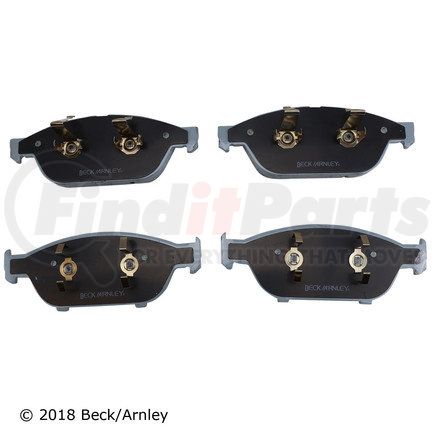 085-2027 by BECK ARNLEY - PREMIUM ASM BRAKE PADS