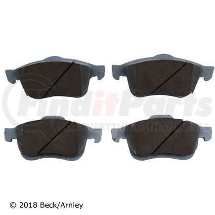 085-2029 by BECK ARNLEY - PREMIUM ASM BRAKE PADS