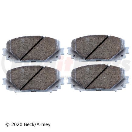 085-2036 by BECK ARNLEY - PREMIUM ASM BRAKE PADS