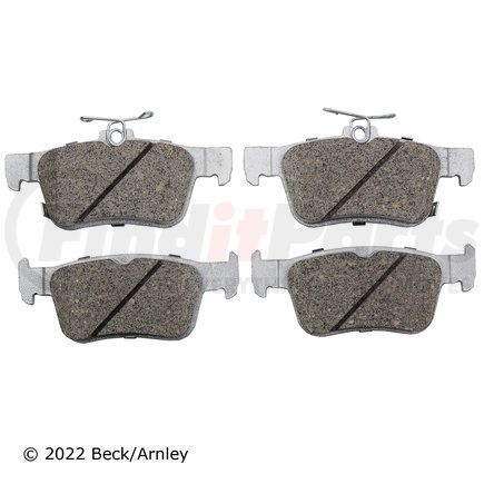 085-2040 by BECK ARNLEY - PREMIUM ASM BRAKE PADS