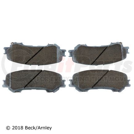 085-2077 by BECK ARNLEY - PREMIUM ASM BRAKE PADS