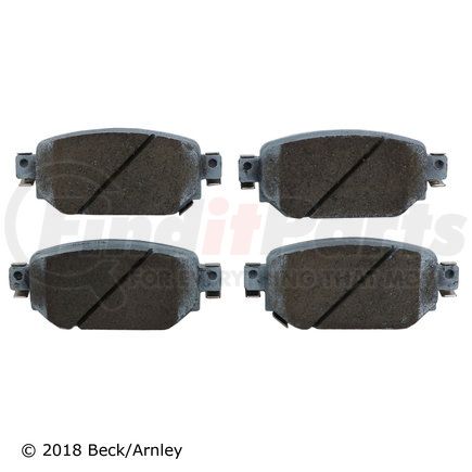 085-2084 by BECK ARNLEY - PREMIUM ASM BRAKE PADS