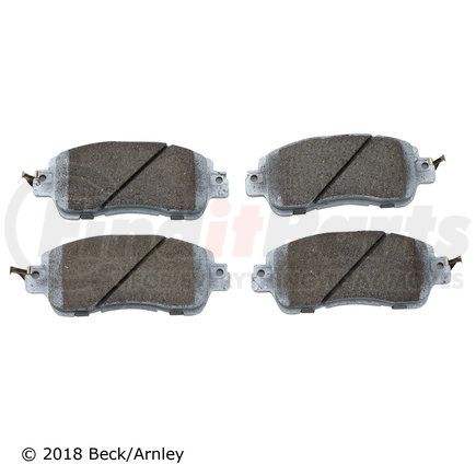 085-2065 by BECK ARNLEY - PREMIUM ASM BRAKE PADS