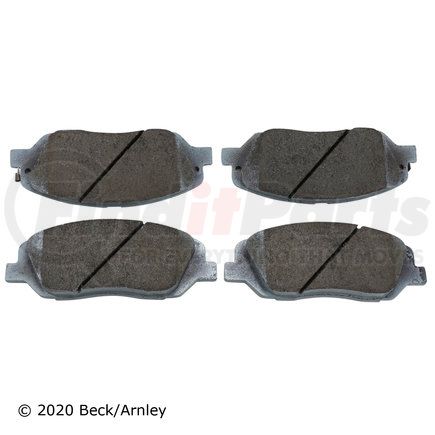 085-2075 by BECK ARNLEY - PREMIUM ASM BRAKE PADS