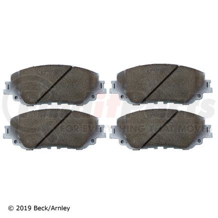 085-2093 by BECK ARNLEY - PREMIUM ASM BRAKE PADS