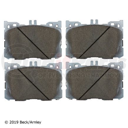 085-2095 by BECK ARNLEY - PREMIUM ASM BRAKE PADS