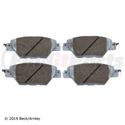 085-2087 by BECK ARNLEY - PREMIUM ASM BRAKE PADS