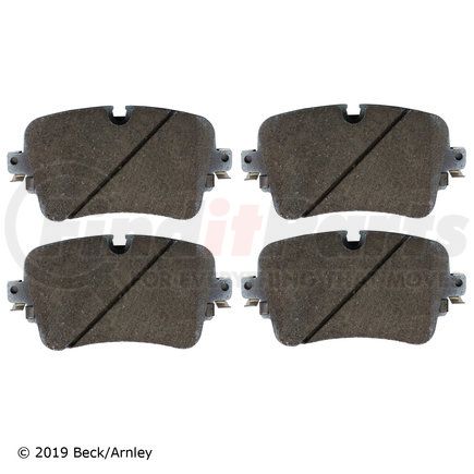 085-2089 by BECK ARNLEY - PREMIUM ASM BRAKE PADS