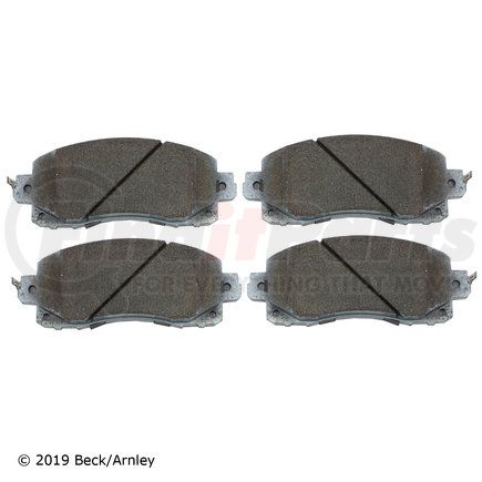 085-2092 by BECK ARNLEY - PREMIUM ASM BRAKE PADS