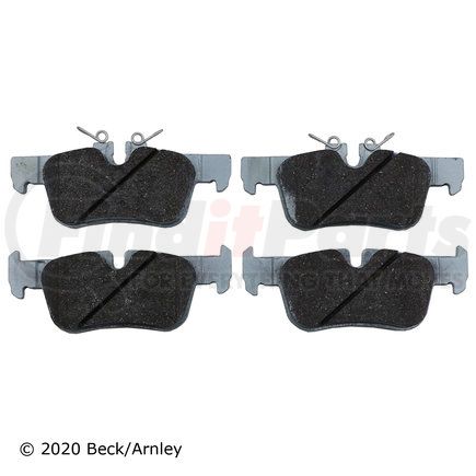 085-2107 by BECK ARNLEY - PREMIUM APPLICATION SPECIFIC MATERIAL BRAKE PADS