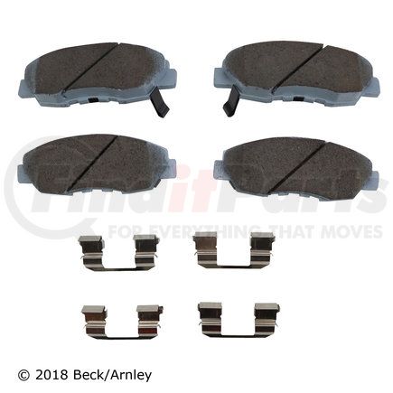 085-6367 by BECK ARNLEY - PREMIUM ASM PADS W / HARDWARE