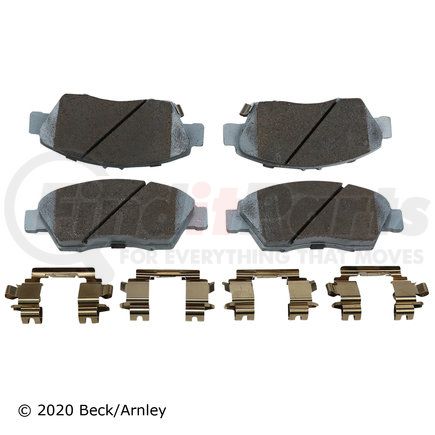 085-6482 by BECK ARNLEY - PREMIUM ASM PADS W / HARDWARE