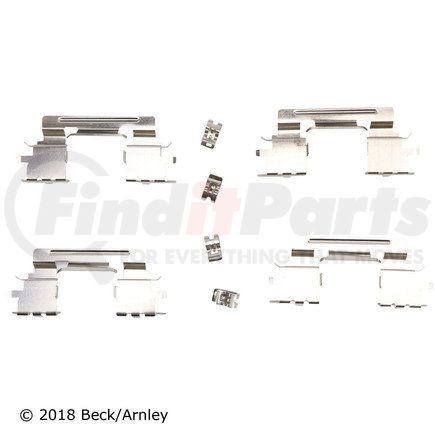 085-6679 by BECK ARNLEY - PREMIUM ASM PADS W / HARDWARE