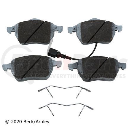 085-6662 by BECK ARNLEY - PREMIUM ASM PADS W / HARDWARE