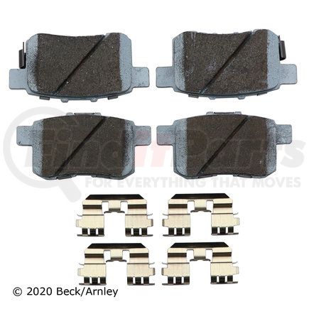 085-6798 by BECK ARNLEY - PREMIUM ASM PADS W / HARDWARE