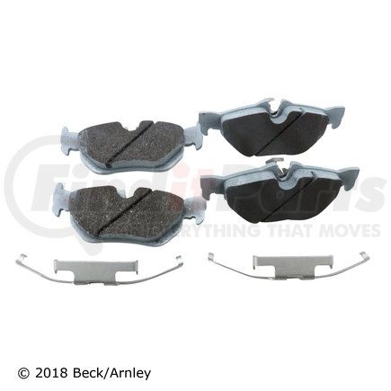 085-6819 by BECK ARNLEY - PREMIUM ASM PADS W / HARDWARE