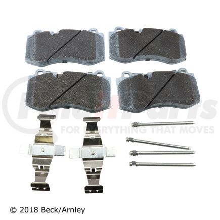 085-6856 by BECK ARNLEY - PREMIUM ASM PADS W / HARDWARE