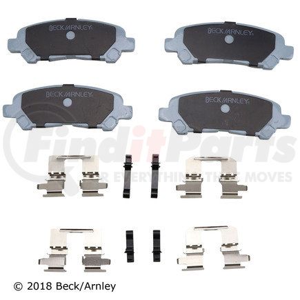 085-6885 by BECK ARNLEY - PREMIUM ASM PADS W / HARDWARE