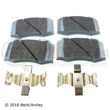 085-6906 by BECK ARNLEY - PREMIUM ASM PADS W / HARDWARE