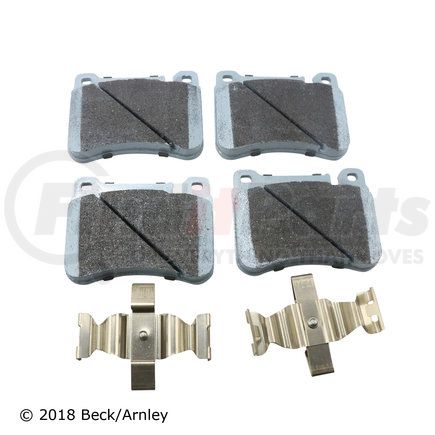 085-6911 by BECK ARNLEY - PREMIUM ASM PADS W / HARDWARE
