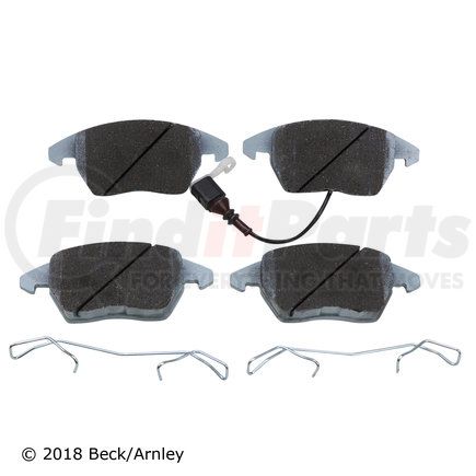 085-6995 by BECK ARNLEY - PREMIUM ASM PADS W / HARDWARE